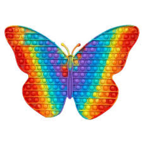 POP IT ΓΙΓΑΣ ΠΕΤΑΛΟΥΔΑ ΠΟΛΥΧΡΩΜΟ-ΠΑΙΧΝΙΔΙ ΑΝΑΚΟΥΦΙΣΗΣ ΑΠΟ ΤΟ ΑΓΧΟΣ ΓΙΑ ΠΑΙΔΙΑ & ΕΝΗΛΙΚΕΣ-ΣΙΛΙΚΟΝΗ 40Χ30CM